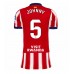 Atletico Madrid Johnny Cardoso #5 Dámské Domácí Dres 2026-27 Krátkým Rukávem Atletico Madrid Johnny Cardoso #5 Dámské Domácí Dres 2026-27 Krátkým Rukávem